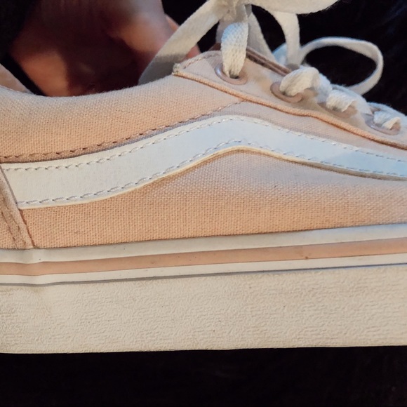 Baby Pink Old Skool Vans (7.5) - Picture 8 of 10